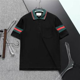 Picture of Gucci Polo Shirt Short _SKUGucciM-3XL3c38420327